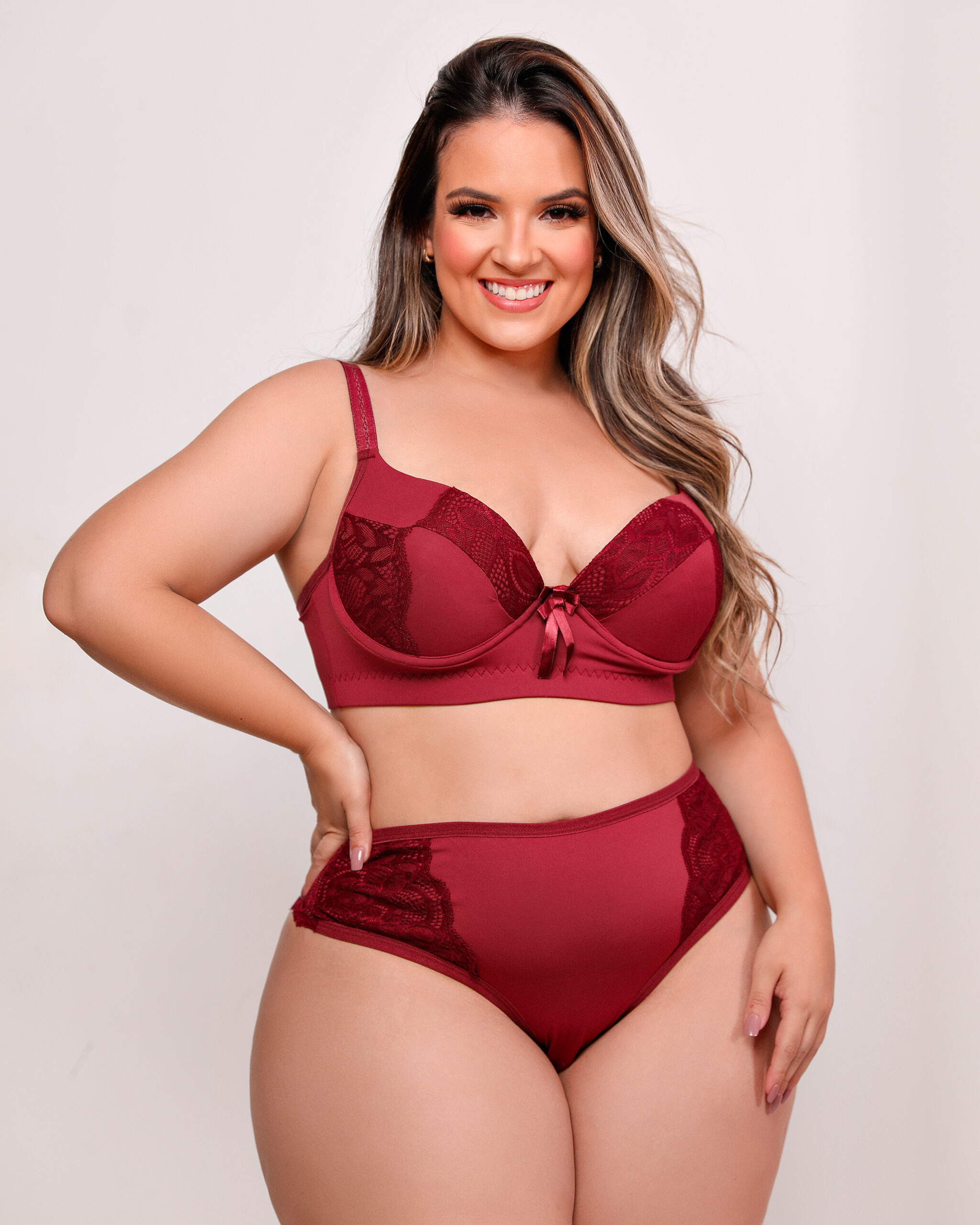 Conjunto Lingerie Confort Plus Size Dygirl Cat Logo Online