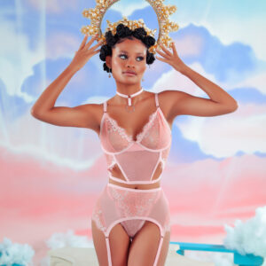 Cropped Com Saia Alça Liga